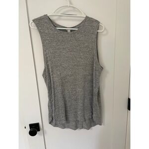 New Day Heathered Gray Sleeveless Tank Top‎ Women's Size L
